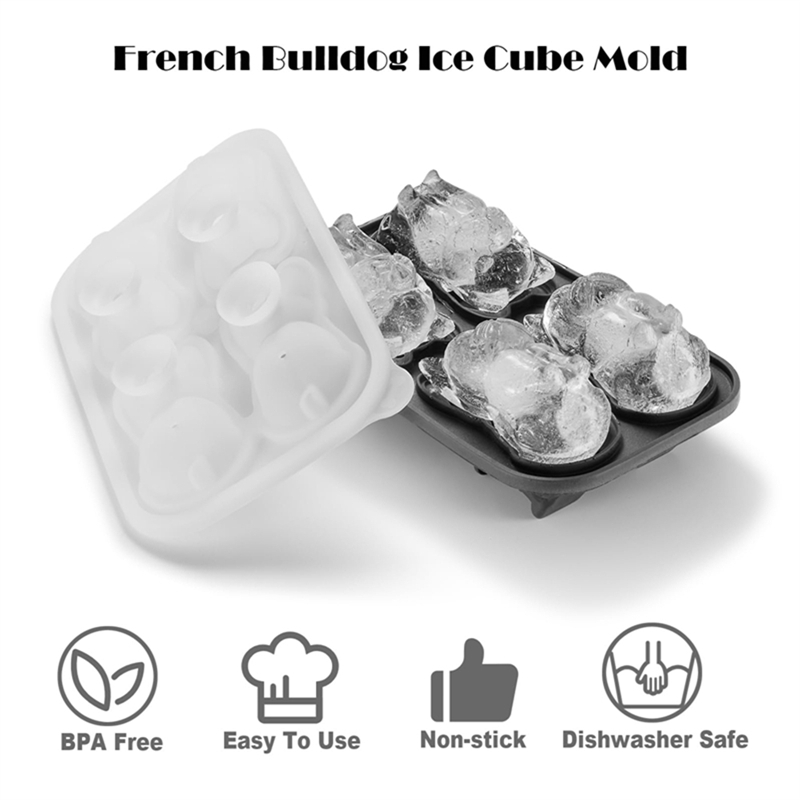 F-F French Bulldog Ice-Cube Mo - Hot Dog Vending Cart recension och pris