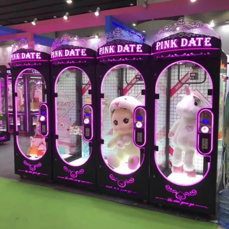 A- Pink Date Scissors Cut Priz - Arcade Prize Vending Machine recension och pris