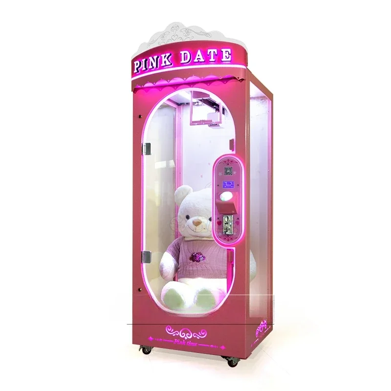 A- Pink Date Scissors Cut Priz - Arcade Prize Vending Machine recension och pris