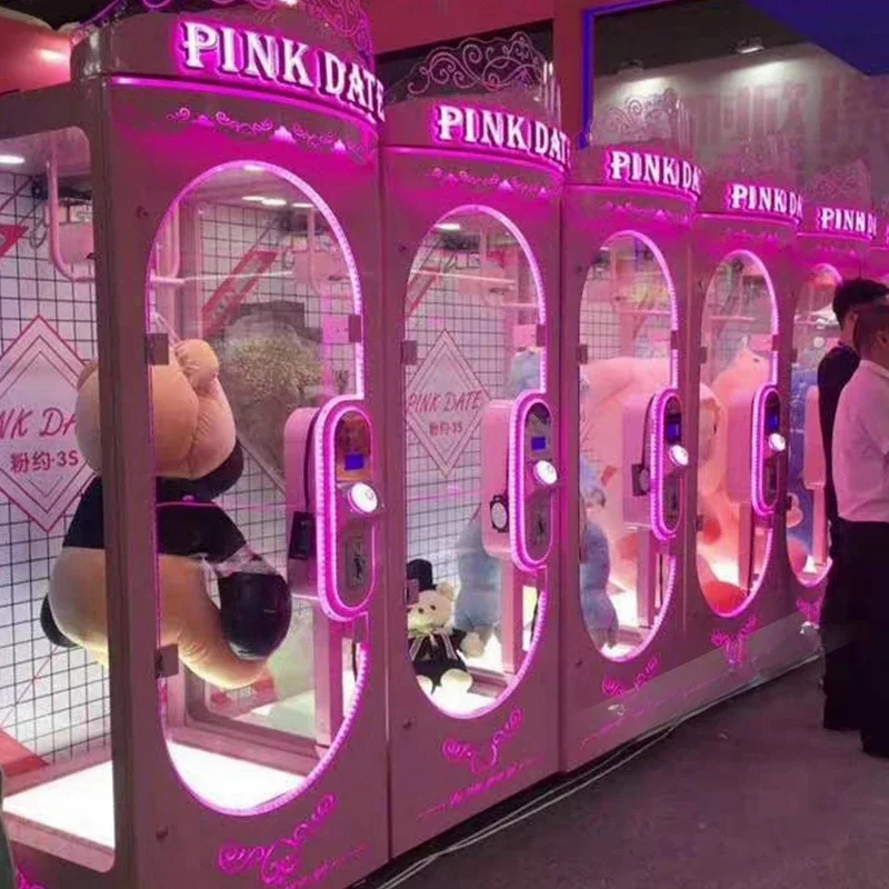 A- Pink Date Scissors Cut Priz - Arcade Prize Vending Machine recension och pris