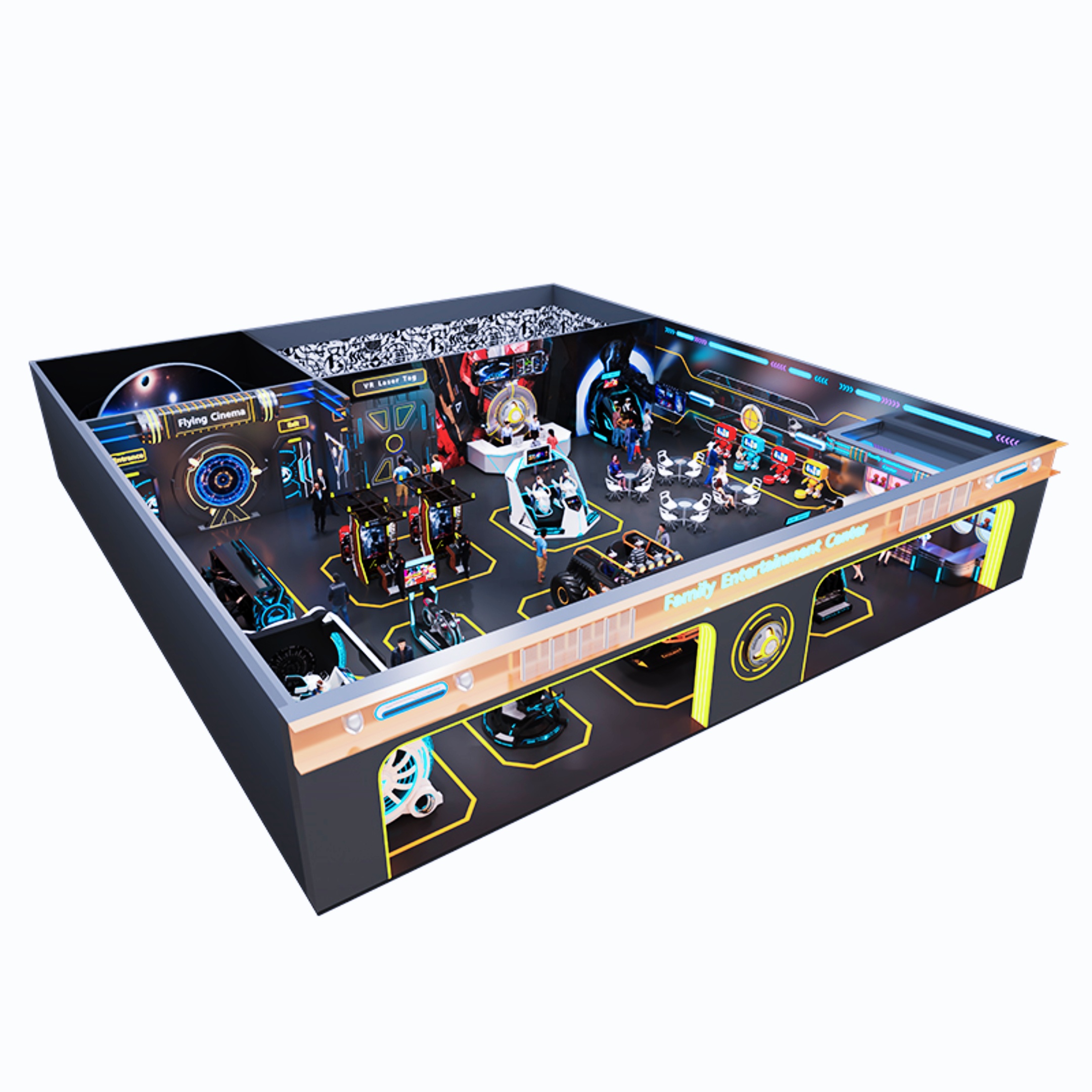 VR Amusement Park 5D 7D 9D Arc - Arcade Games & Vending Co recension och pris