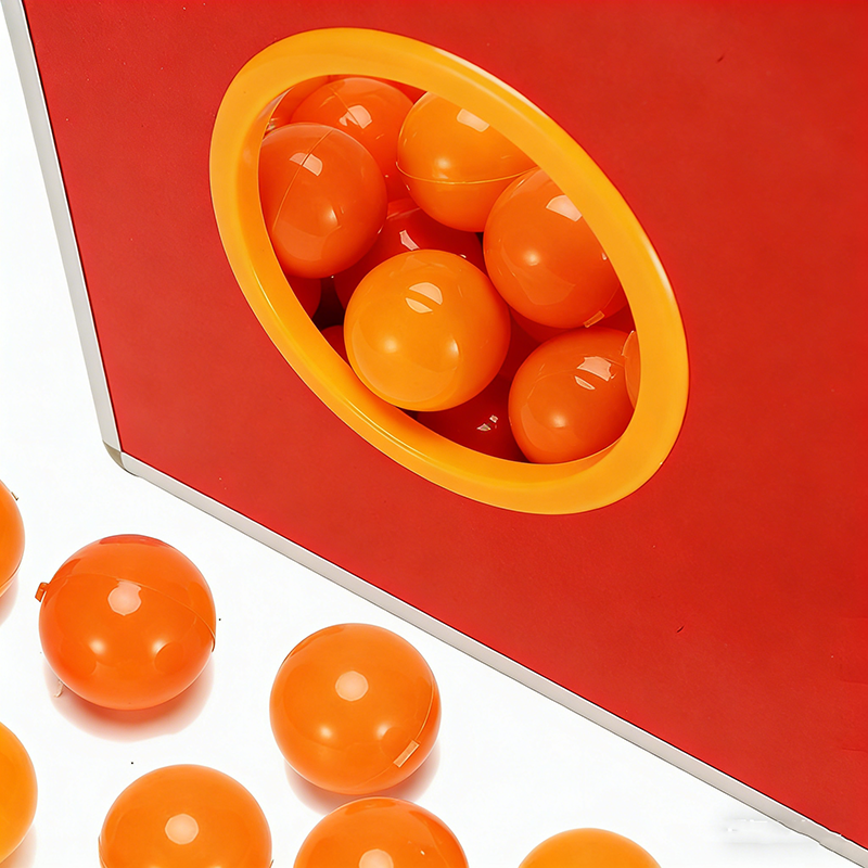 100-500Pcs 4CM Orange Plastic  - Open Vending Machine recension och pris