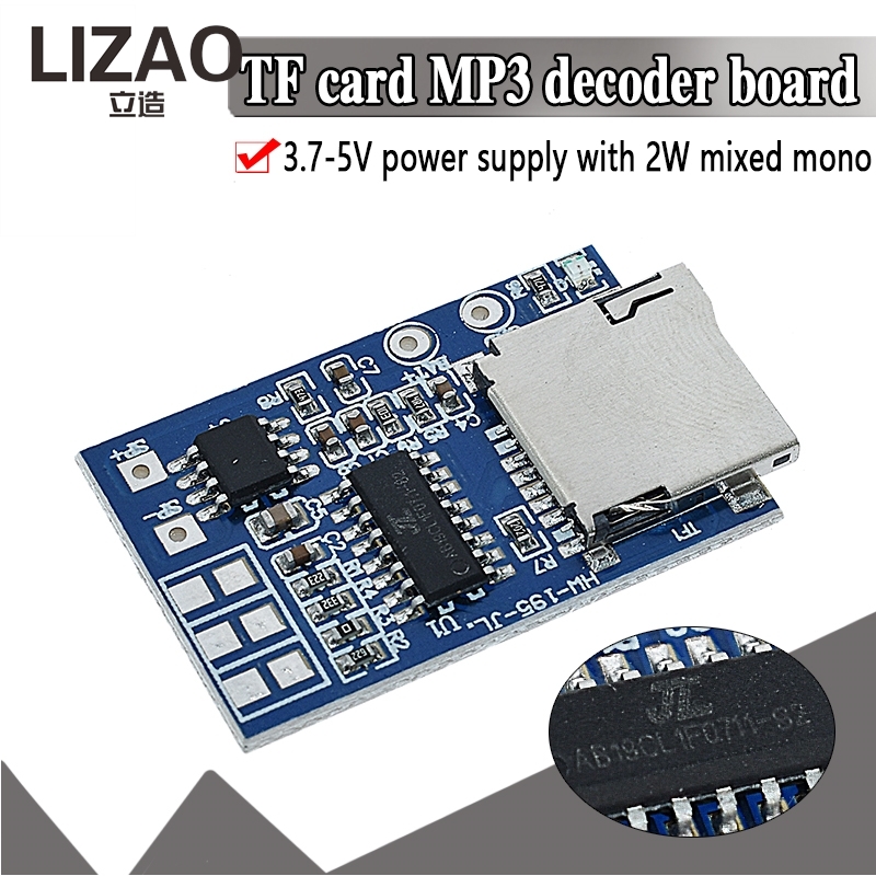 LIZAO GPD2846A TF Card MP3 Dec - Arduino Vending Machine Project recension och pris