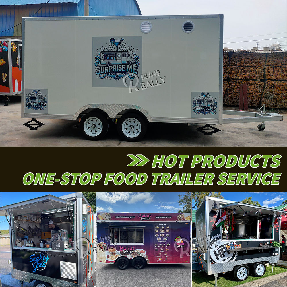 Customized Street Snack Vendin - Hot Dog Vending Cart recension och pris