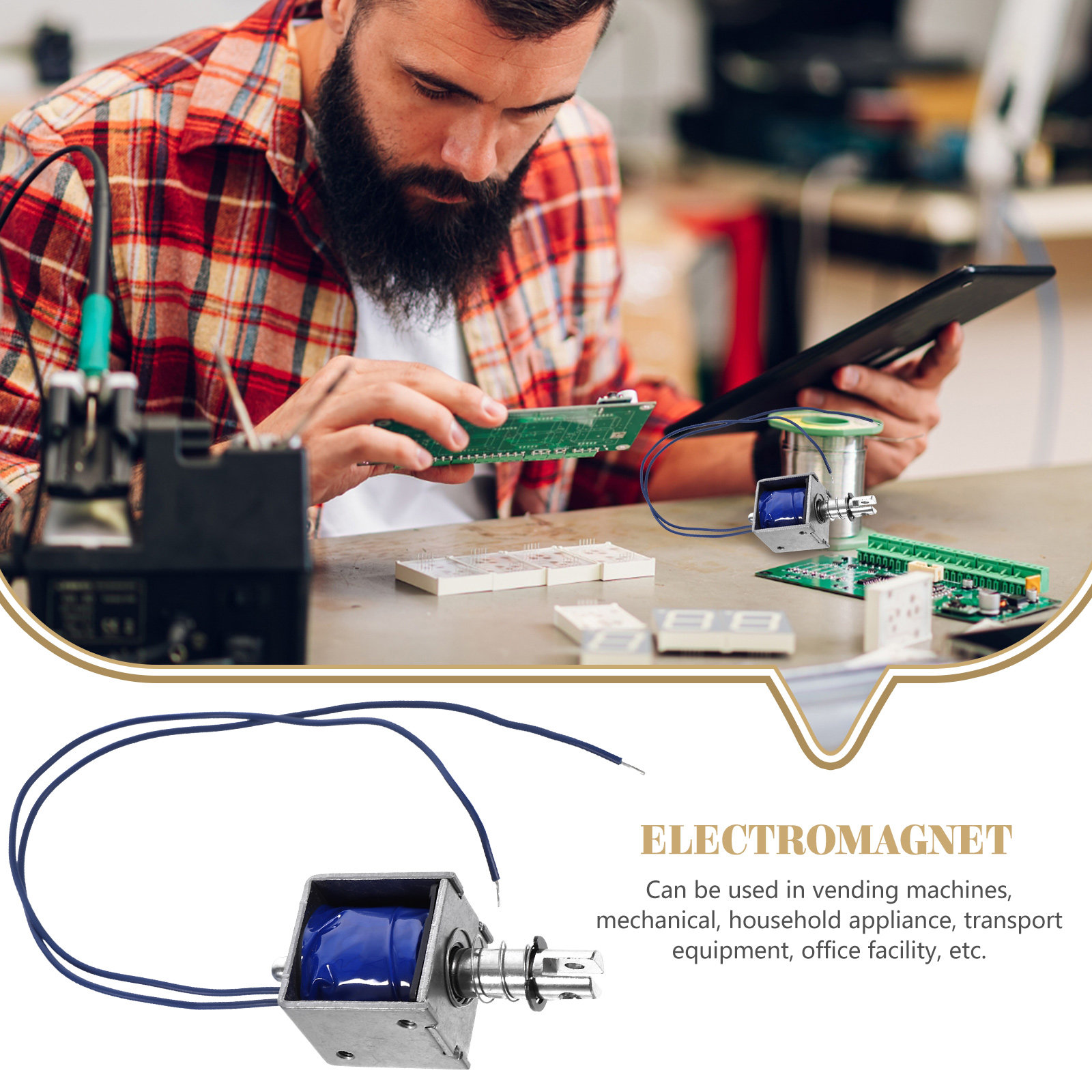 Push Pull Type Solenoid Electr - Open Vending Machine recension och pris