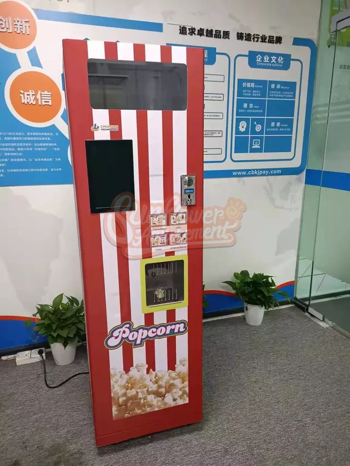 High Quality Hot Sale Automati - Popcorn Vending Machine recension och pris
