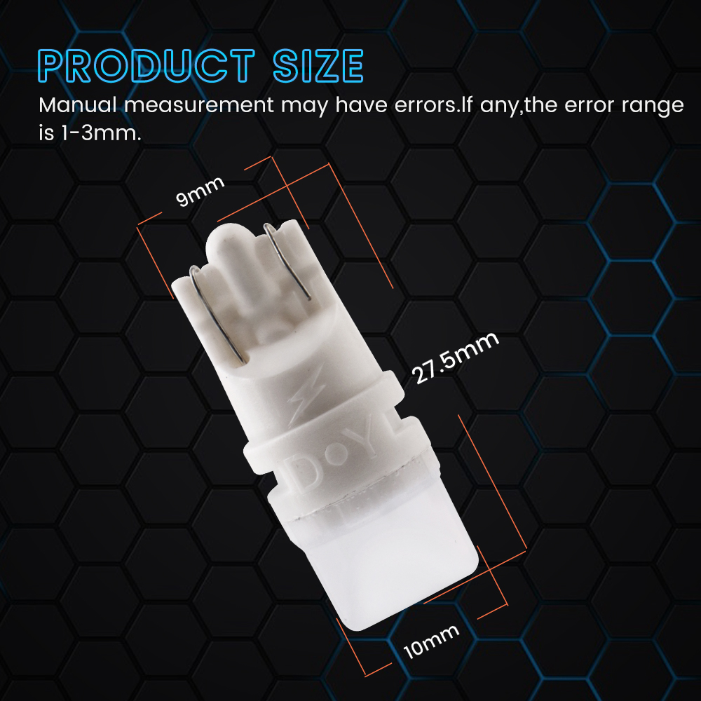 10PCS T10 W5W LED Light Bulb 6 - Pinball Machine recension och pris