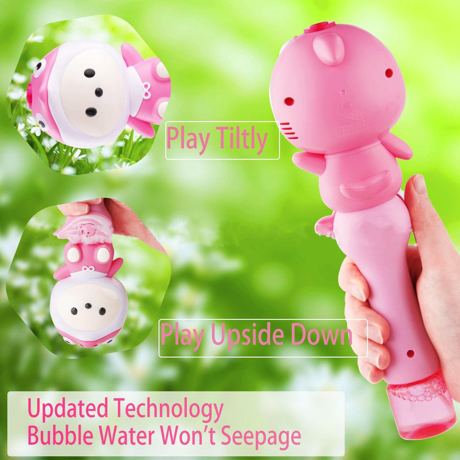 Cartoon Cute Pig Electric Bubb - Bubble Gum Machine recension och pris