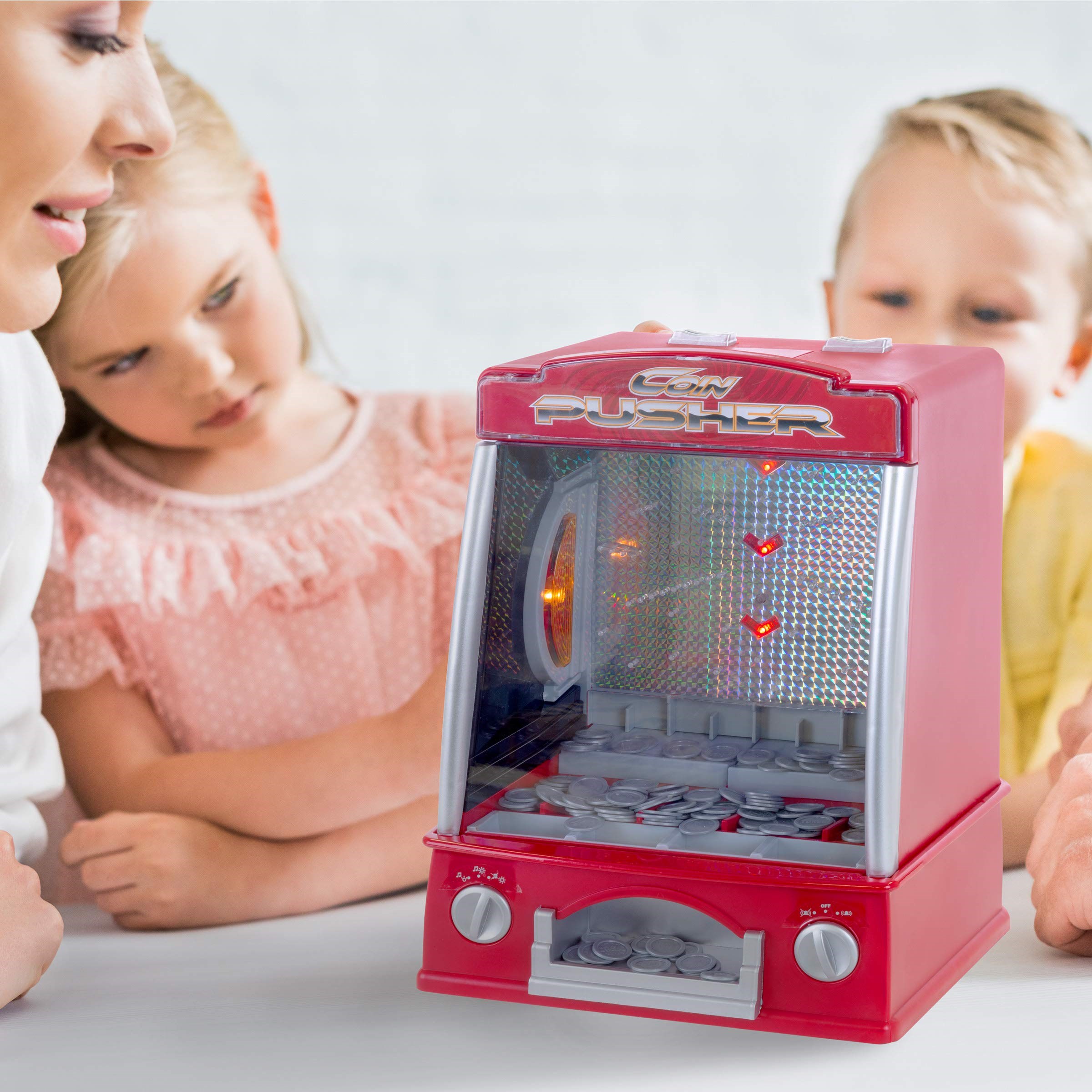 Coin Pusher Miniature Arcade G - Arcade Prize Vending Machine recension och pris
