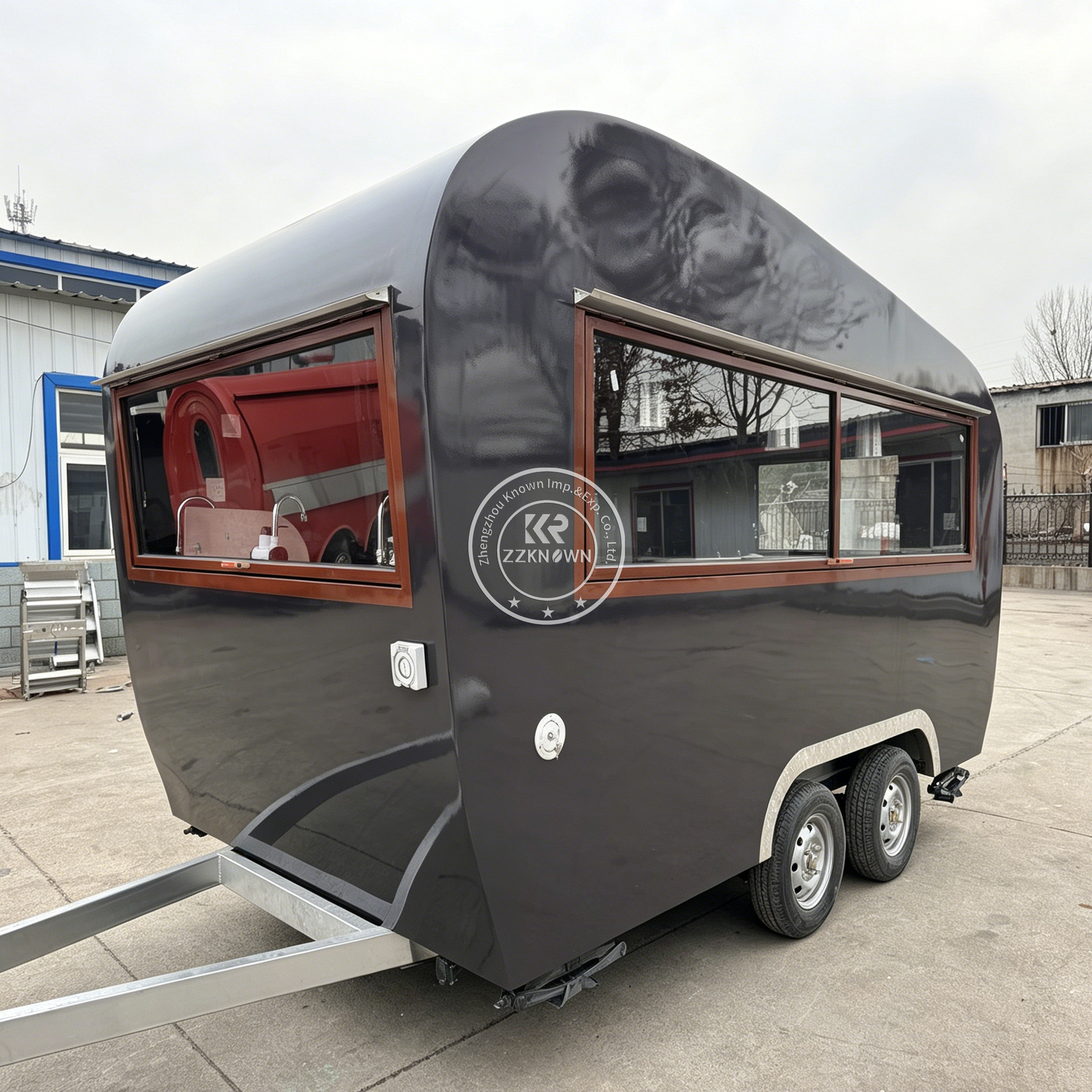 Custom Mobile Concession Food  - Hot Dog Vending Cart recension och pris