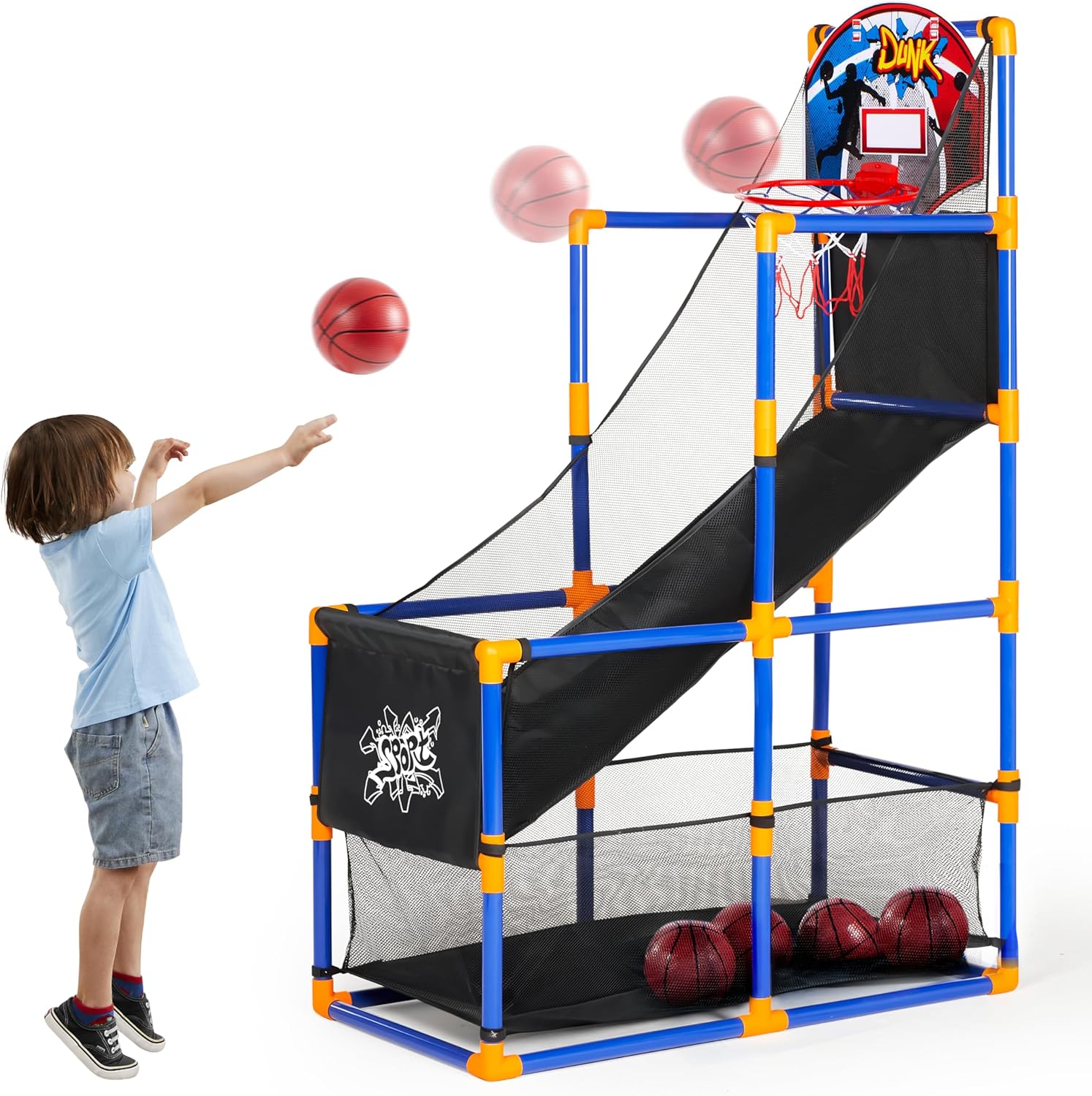 Arcade Basketball Game Set wit - Arcade Games & Vending Co recension och pris