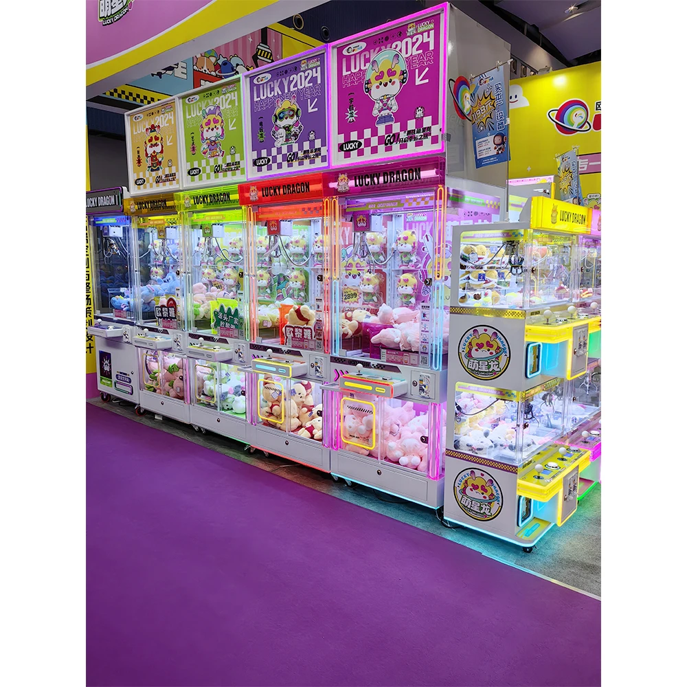 #New Colorful Claw Machine Luc - Arcade Prize Vending Machine recension och pris