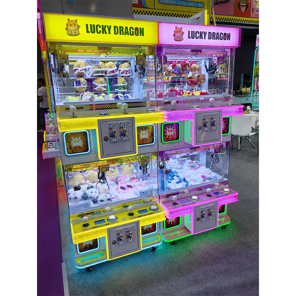 #New Colorful Claw Machine Luc - Arcade Prize Vending Machine recension och pris