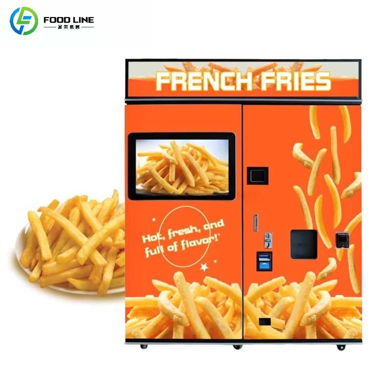 Customized Automatic Hot Frenc - Popcorn Vending Machine recension och pris