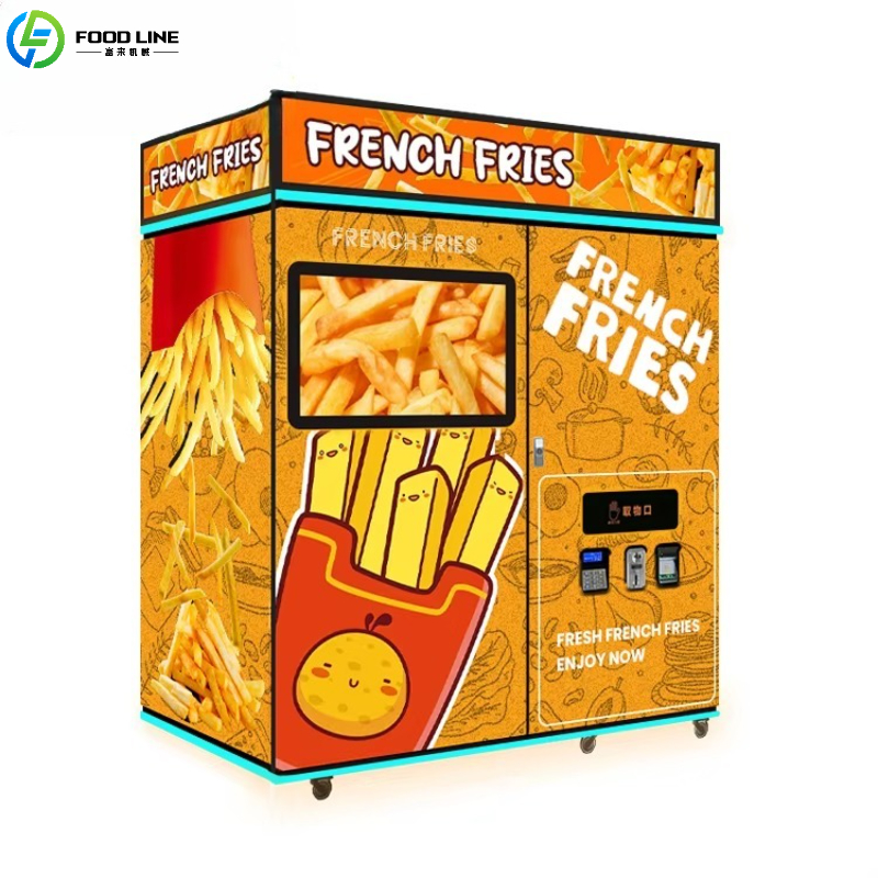 Customized Automatic Hot Frenc - Popcorn Vending Machine recension och pris