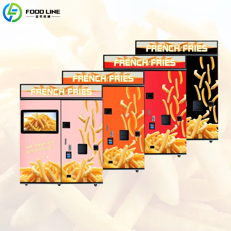 Customized Automatic Hot Frenc - Popcorn Vending Machine recension och pris